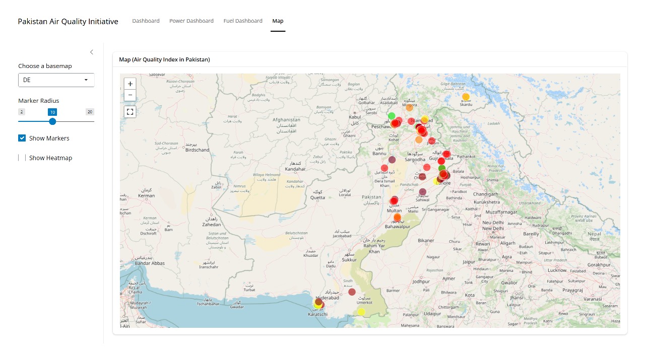 PAQI Dashboard